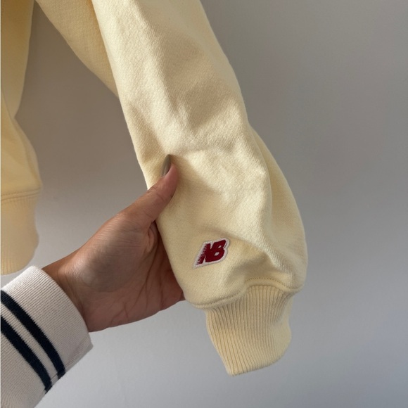 NEW BALANCE Yellow Sweatshirt L - Picture 7 of 7